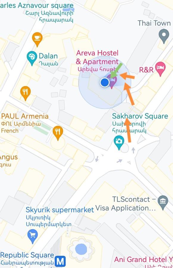 Arevahostel&Apartment Erivan Dış mekan fotoğraf